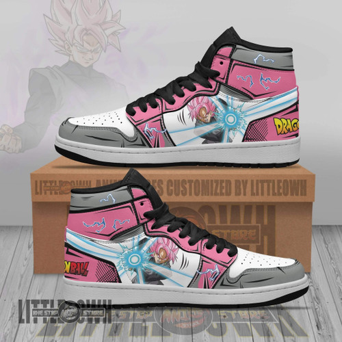 Black Goku Shoes Super Saiyan Rose Custom Dragon Ball Z Shoes Anime Boot Sneakers