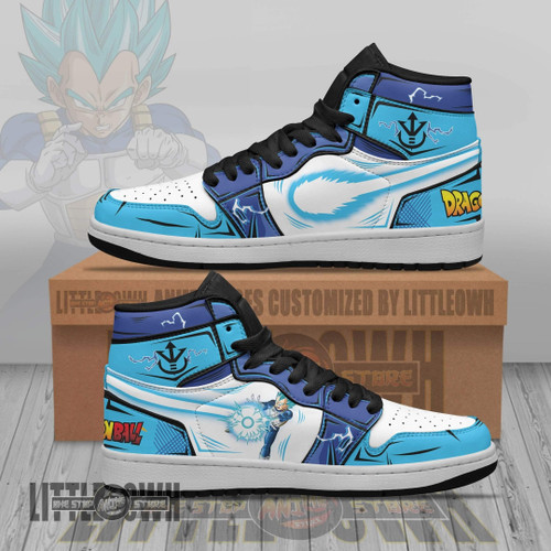 Vegeta Super Saiyan Blue Evolved Shoes Custom Dragon Ball Anime Boot Sneakers