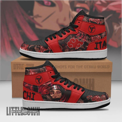 Itachi Uchiha Sneakers Custom Naruto Anime Shoes