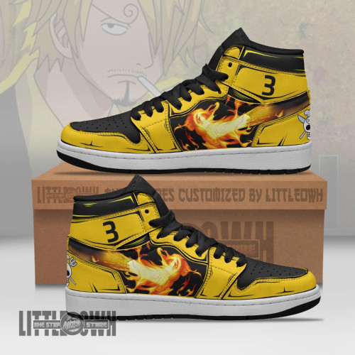 Vinsmoke Sanji Anime Shoes Custom One Piece Boot Sneakers