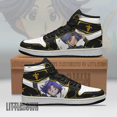 Code Geass Shoes Rivalz Cardemonde Anime Boot Sneakers