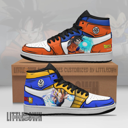 Vegeta x Goku Boot Sneakers Custom Skill Dragon Ball Anime Shoes
