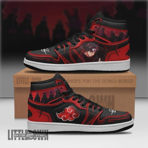 Anime Shoes Akatsuki Itachi Naruto Boot Sneakers