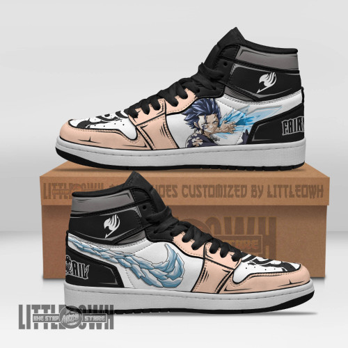 Gray Fullbuster Shoes Custom Fairy Tail Anime Boot Sneakers