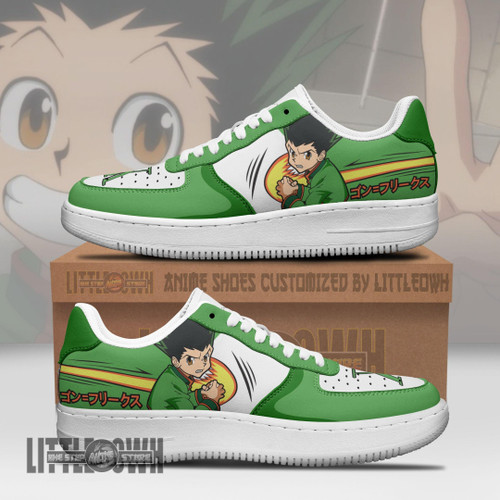 HxH Gon Freecss Anime Sneakers Custom Hunter x Hunter Anime Shoes
