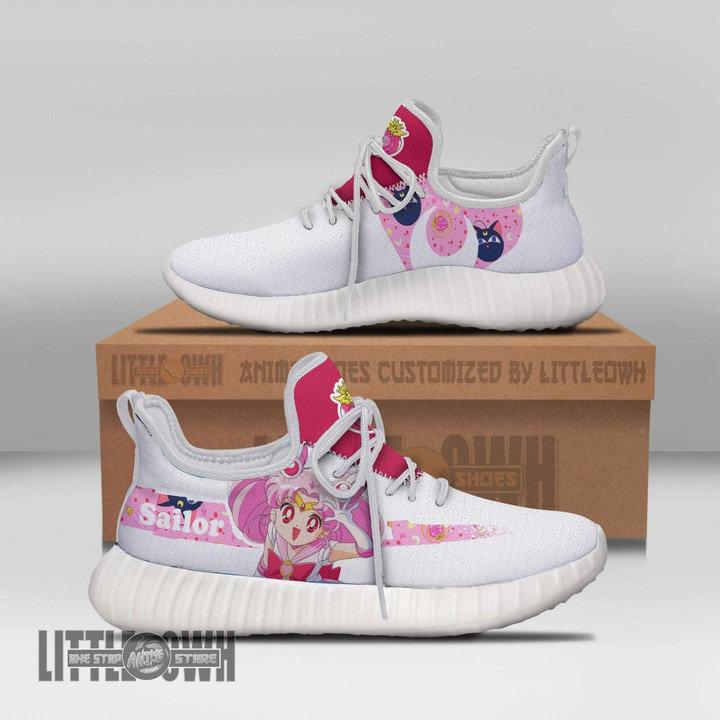 Chibiusa Tsukino Reze Boost Custom Sailor Chibi Moon Anime Shoes - LittleOwh - 1