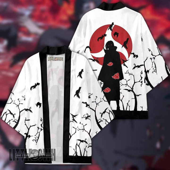 Itachi Akatsuki Kimono Coplays Jacket Custom Anime Gift - LittleOwh - 1