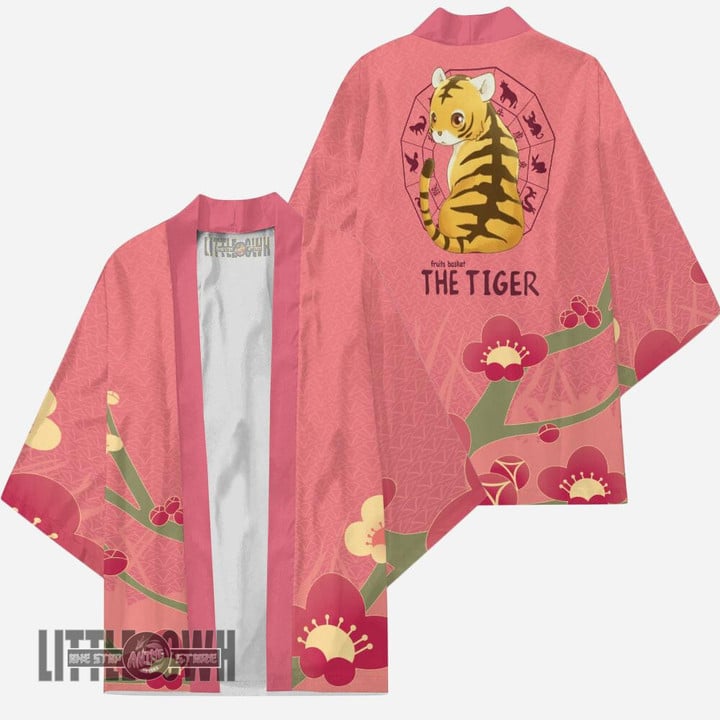 Fruits Basket Kisa the Tiger Anime Kimono Jacket - LittleOwh - 1