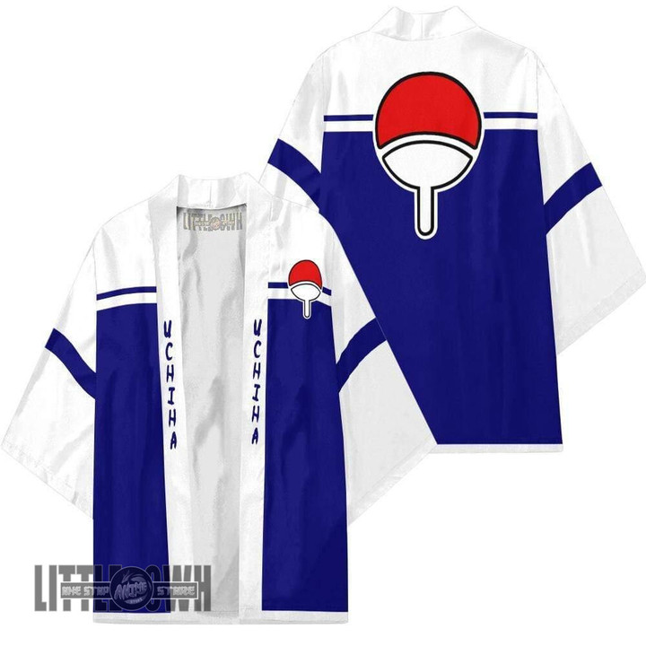 Uchiha Clan Kimono Cardigan Custom Anime Jacket Cosplay Costumes - LittleOwh - 1