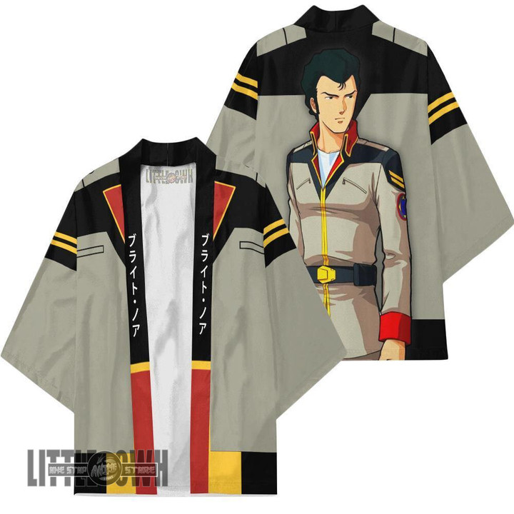 Bright Noa Kimono Cardigans Custom Gundam Anime Cloak Cosplay Costume - LittleOwh - 1