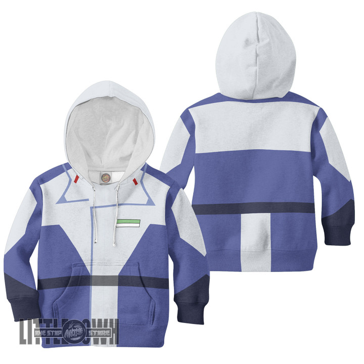Kira Yamato Gundam Anime Kids Hoodie and Sweater Cosplay Costumes