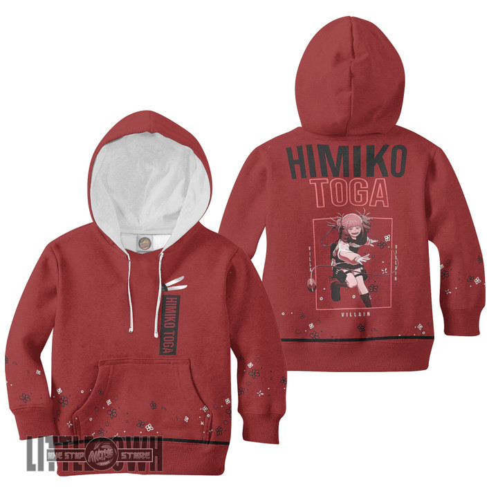 MHA Himiko Toga Anime Kids Hoodie and Sweater