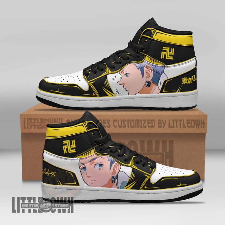 Takashi Mitsuya Anime Shoes Custom Tokyo Revengers JD Sneakers - LittleOwh - 1