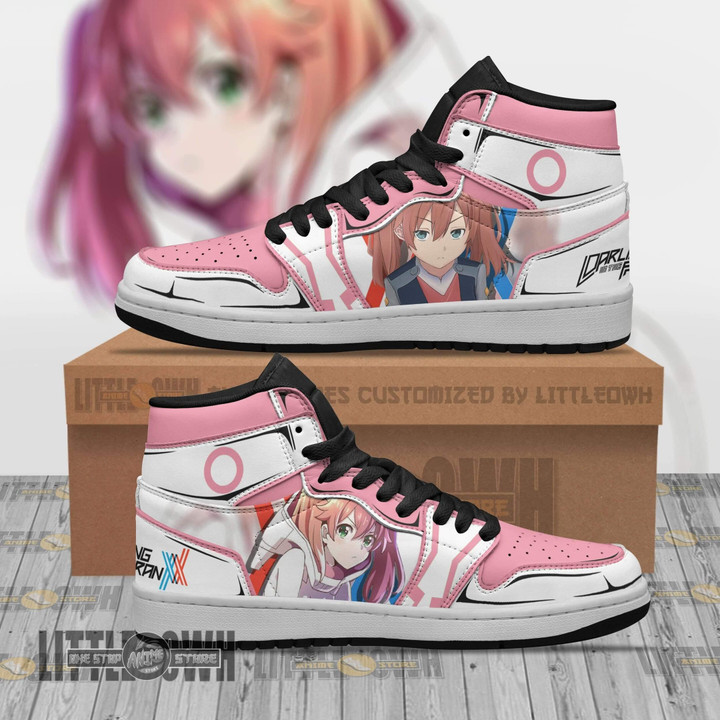 Code 390 JD Sneakers Custom Darling in the Franxx Anime Shoes - LittleOwh - 1