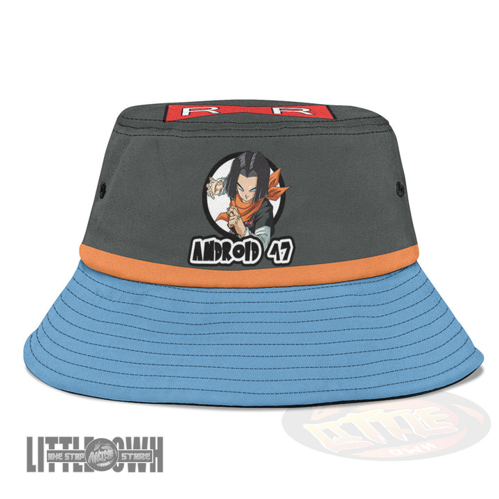 Android 17 Dragon Ball Z Anime Bucket Hat