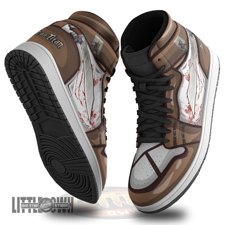 Historia Reiss Custom 3D Shoes Attack On Titan Anime Boot Sneakers