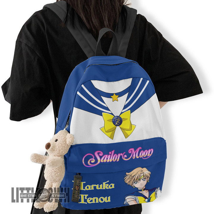 Sailor Uranus Custom School Bag Sailor Moon Anime Backpack