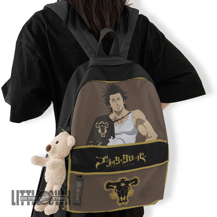 Black Clover Anime Backpack Custom Yami Sukehiro Character