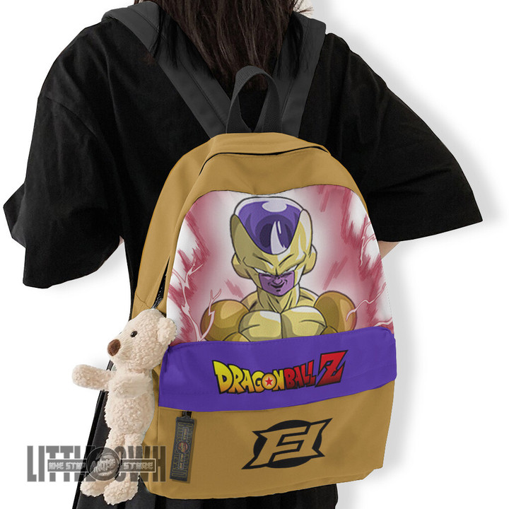 Dragon Ball Anime Backpack Custom Frieza Golden Character