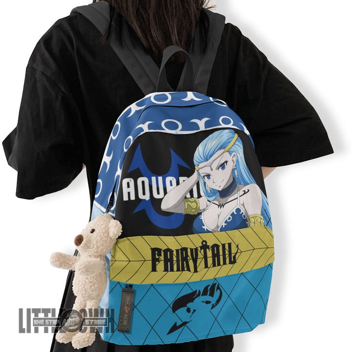 Fairy Tail Anime Backpack Custom Aquarius Character
