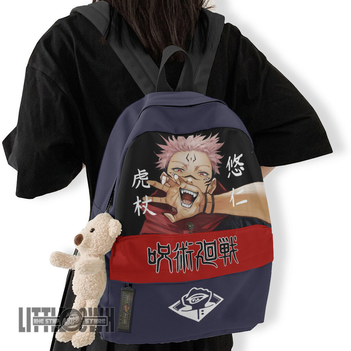 Jujutsu Kaisen Anime Backpack Custom Itadori Yuji Character