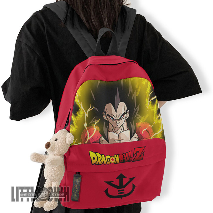 Dragon Ball Anime Backpack Custom Vegeta Super Saiyan 4 Character