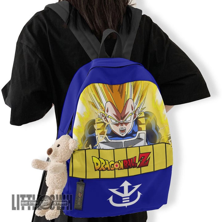 Vegeta Supper Saiyan Anime Backpack Custom Dragon Ball Character