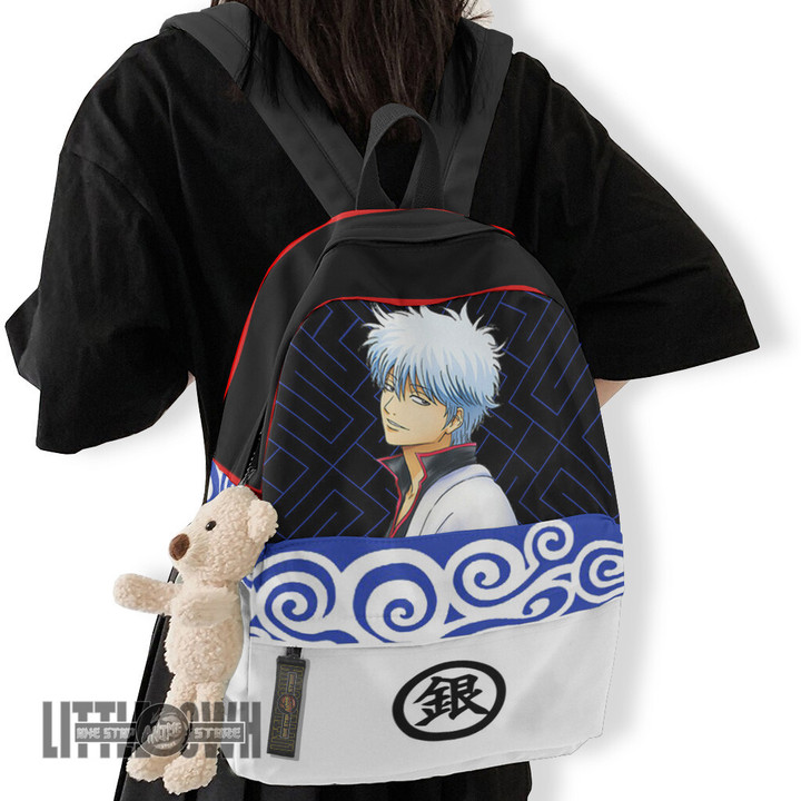 Gintama Anime Backpack Custom Gintoki Sakata Character