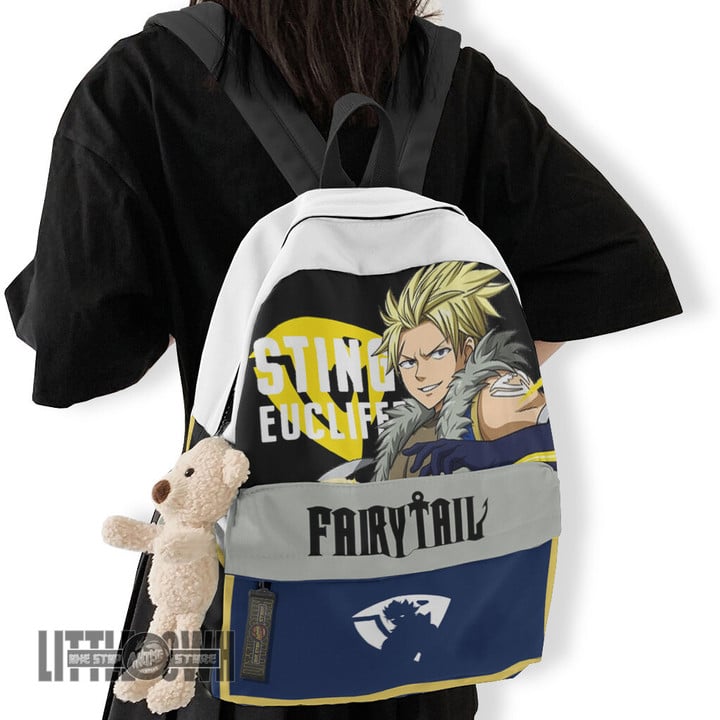 Fairy Tail Anime Backpack Custom Sting Eucliffe Character