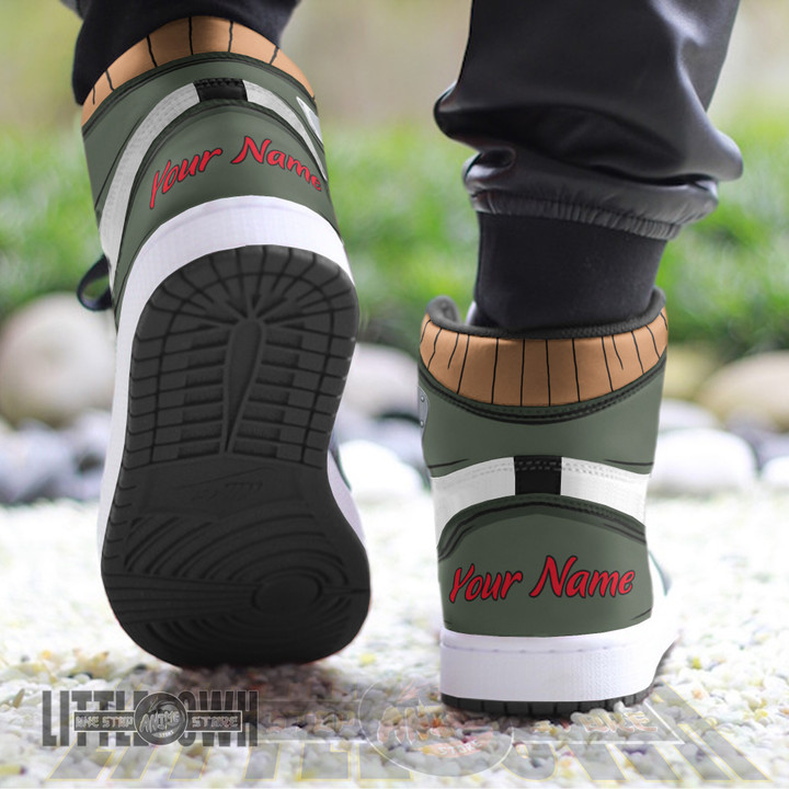 Rock Lee Persionalized Shoes Naruto Anime Boot Sneakers