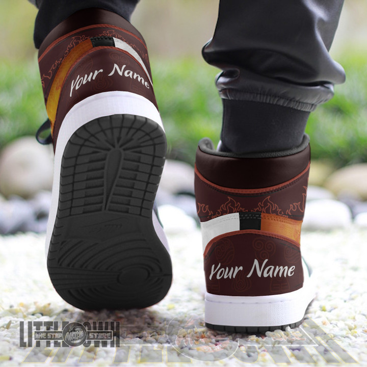 Iroh Persionalized Shoes Avatar The Last Airbender Anime Boot Sneakers