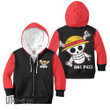 One Piece Monkey D. Luffy Anime Kids Hoodie and Sweater