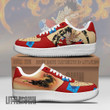 1Piece Shoes Anime Shoes Monkey D. Luffy Custom AF Sneakers - LittleOwh - 1