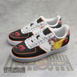 Natsu Dragneel AF Sneakers Custom Fairy Tail Anime Shoes Flame - LittleOwh - 2