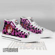 Kokushibo High Top Canvas Shoes Custom KNY Anime Sneakers - LittleOwh - 3