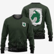 Attack On Titan Military Police Regiment Hoodie Anime Casual Cosplay Costume - LittleOwh - 4