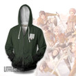 Attack On Titan Survey Corps Hoodie Anime Casual Cosplay Costume - LittleOwh - 1