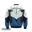 Shinji Ikari Bomber Jacket Custom Neon Genesis Evangelion Cosplay Costumes - LittleOwh - 2