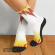 Rengoku Cape KNY Anime Cosplay Custom Socks - LittleOwh - 4
