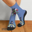 Leorio Paradinight Symbols Hunter x Hunter Anime Cosplay Custom Socks - LittleOwh - 4