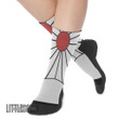 Tanjiro Kamado Hanafuda KNY Anime Cosplay Custom Socks - LittleOwh - 3