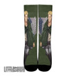 Erwin Smith Symbols Attack On Titan Anime Cosplay Custom Socks - LittleOwh - 2