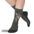 Zoe Hange Attack On Titan Anime Cosplay Custom Socks - LittleOwh - 3