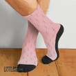 Nezuko Kamado KNY Anime Cosplay Custom Socks - LittleOwh - 4