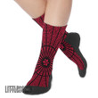 Sasuke Sharingan Nrt Anime Cosplay Custom Socks - LittleOwh - 3