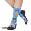 Sailor Mercury Sailor Moon Anime Cosplay Custom Socks - LittleOwh - 3