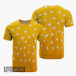 Zenitsu Pattern T Shirt KNY Clothes Anime Casual Cosplay Costume - LittleOwh - 1