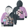 Noelle Silva x Asta Anime Kids Hoodie and Sweater Custom Black Clover Cosplay Costume