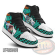 Squirtle x Tanjiro Shoes Demon Slayer and Pokemon Custom Anime Shoes For Kid