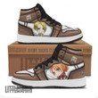 Annie Leonhart Kid Shoes Attack On Titan Anime Custom Boot Sneakers